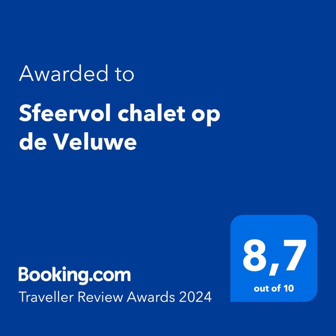 Sfeervol Chalet Op De Veluwe Putten Esterno foto